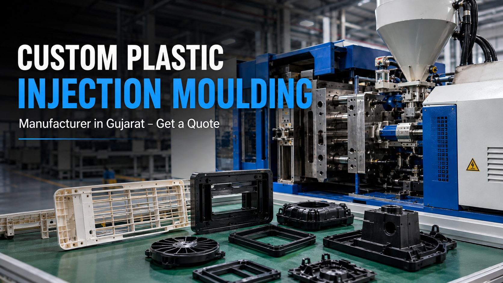 Custom Plastic Injection Moulding Manufacturer in Gujarat - Shreeji Plast