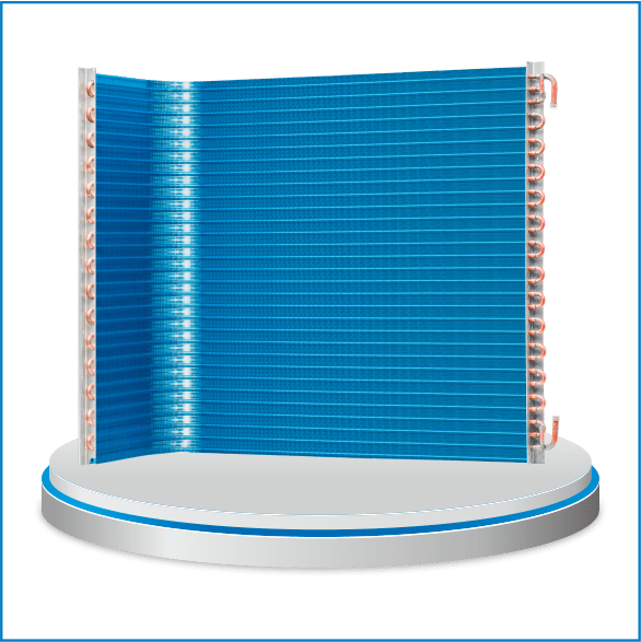 FIN AND TUBE TYPE HEAT EXCHANGER
