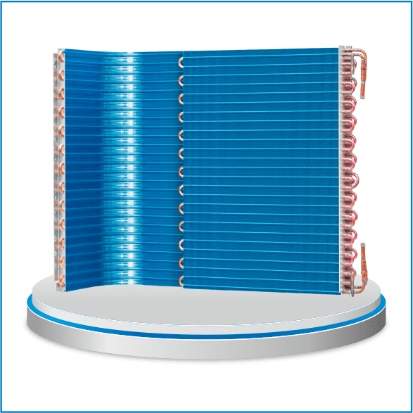 FIN AND TUBE TYPE HEAT EXCHANGER