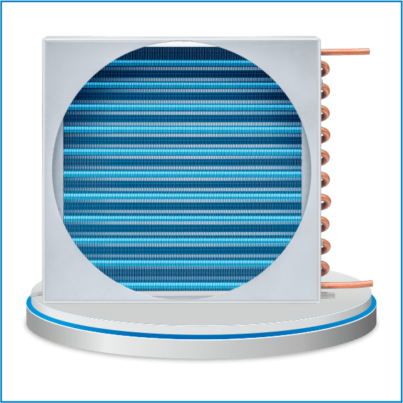FIN AND TUBE TYPE HEAT EXCHANGER